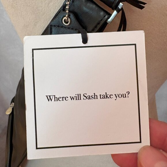 SASH Crossbody Bag Faux Leather Purse for Women  Travel Sling Bag - Picture 10 of 16